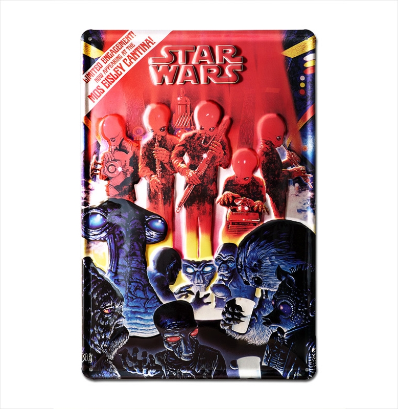 Star Wars Cantina Band - Tin Plate
